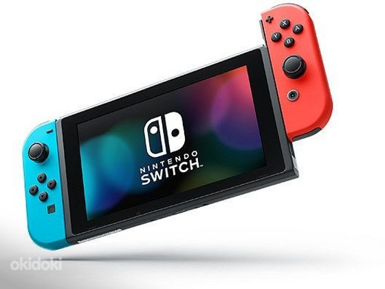 Игровая консоль Nintendo Switch HAC-001 + зарядка + чехол