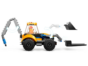 Lego City 60385 Construction Digger Tractor (9 foto / 10)