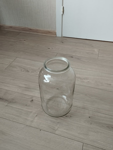 5-liitrine klaaspurk (1 foto / 1)