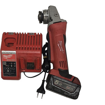 Болгарка Milwaukee HD18-AG125 + аку 5,0Ач + зарядка