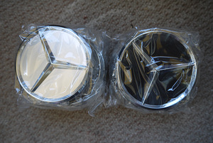 4Pcs 75mm Car Wheel Center Logo Hub Cap For Mercedes Benz (1 foto / 1)