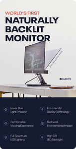 Безопасный для глаз/здоровья монитор - Eazeye (#мигрень) (2 фото из 10)