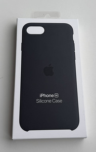 Apple iPhone 7/8/SE 2020 Silicone Case , Black (1 фото из 2)