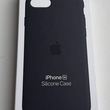 Apple iPhone 7/8/SE 2020 Silicone Case , Black