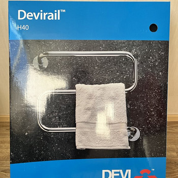 KÄTERÄTIKUIVATI ELEKTRILINE TORU "DEVIRAIL" 40W/ kroom