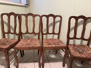 Vana laud ja toolid (4 foto / 7)