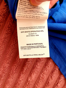 Offwhite Co. Virgil Abloh split logo T-Shirt Ss19 (1 foto / 8)