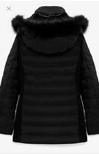 Новая зимняя куртка ZARA, размер L-XL, черная (2 фото из 3)