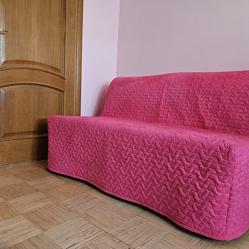 IKEA diivanvoodi LYCKSELE (roosa)