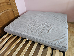 IKEA diivanvoodi LYCKSELE (roosa) (6 фото из 10)