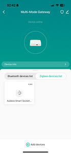 ZigBee / WiFi / Bluetooth lüüs eMylo (Tuya), Zigbee Gateway (3 foto / 5)