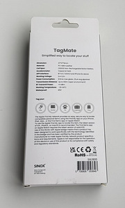 Sinox Lifestyle Tracker TagMate , White (3 фото из 3)