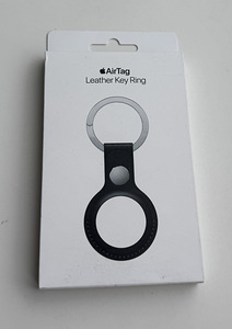 Apple AirTag Leather Key Ring , Midnight (1 фото из 2)
