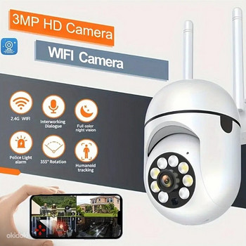 КАЧЕСТВЕННОЕ ИЗОБРАЖЕНИЕ! 3MP WiFi Внутренняя камера НОВАЯ
