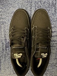 Travis Scott Air Jordan 1 Low OG “Black Fantom” (5 foto / 9)
