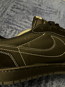 Travis Scott Air Jordan 1 Low OG “Black Fantom” (8 foto / 9)