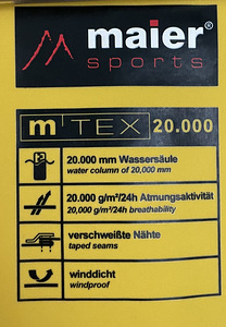 Куртка Maier Sports (2 фото из 4)