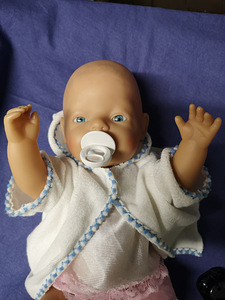 Vintage. Zapf Roedental nukk. (1 foto / 4)