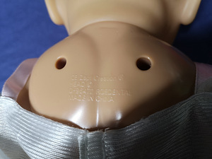 Vintage. Zapf Roedental nukk. (2 foto / 4)