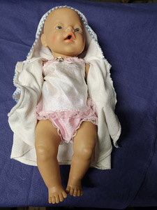 Vintage. Zapf Roedental nukk. (3 foto / 4)