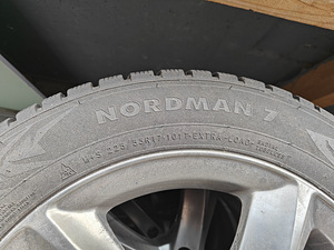 Nordman 7 veljed + rehvid 17R 225x55 (1 foto / 4)