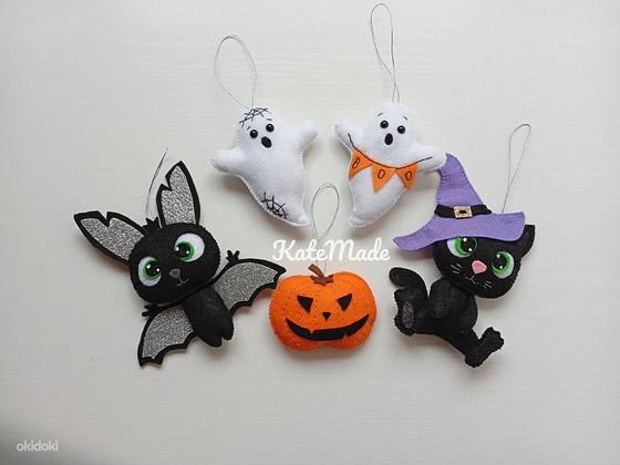 Декор из фетра к Helloween