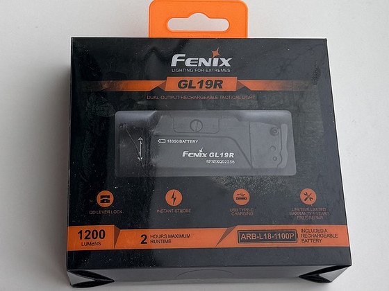 FENIX GL19R RECHARGEABLE WEAPON LIGHT
