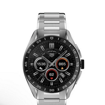 TAG Heuer Connected Calibre E4 with a Steel Bracelet, 45mm