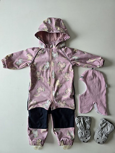 Name It Softshell 80 + müts ja kindad (1 foto / 7)