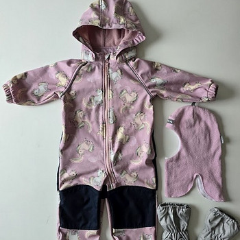 Name It Softshell 80 + müts ja kindad