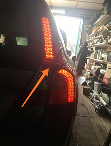 Volvo tagatule valgustusmoodul v70, xc70 08- (2 foto / 3)