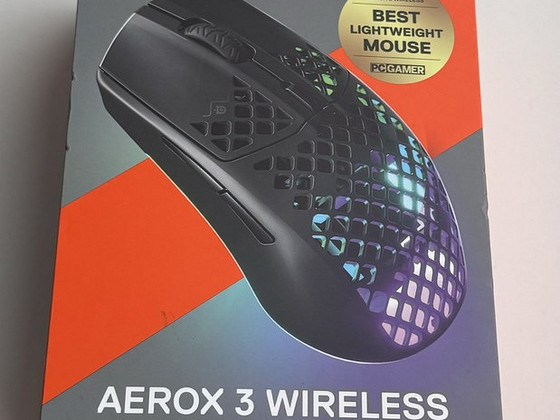 SteelSeries Aerox 3 Wireless (2022 Edition) Onyx