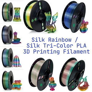 PLA пластик для 3D печати – Silk Rainbow (1 фото из 2)