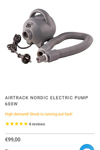 AIRTRACK NORDIC PINK HOME 3M 1 PCS + elektriline pump 600w (2 foto / 3)