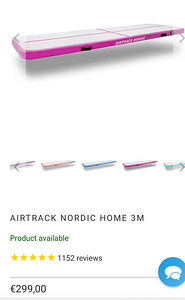 AIRTRACK NORDIC PINK HOME 3M 1 PCS + elektriline pump 600w (3 foto / 3)