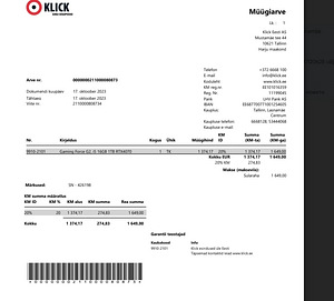 Manguarvuti /Gamin Pc RTX 4070 (3 foto / 4)