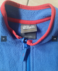 Флис Jack Wolfskin, размер 152 (3 фото из 3)