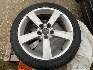 Naastrehvid Nokian 225/45 R17 valuvelgedel (SAAB) + tagavara (5 foto / 10)