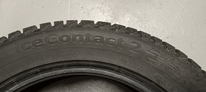 215/55/18 Continental Naastrehvid (nagu uued) (6 foto / 6)
