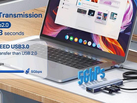 Acasis 5-в-1 Type-C Hub 5Gbps