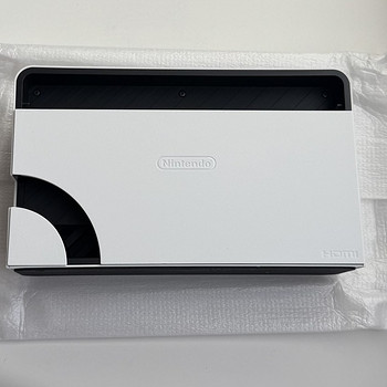 Nintendo Switch White OLED Charging Dock ,White + HDMI Cable