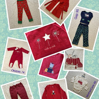 Jõuluriided, erinevad suurused (Gap, Okidoki, H&M, MC jm)
