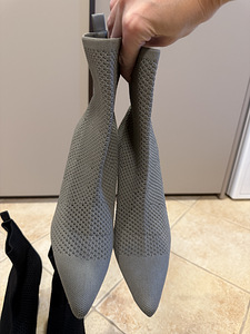 ZARA poolsaapad 2 paari 39 mustad+oliivrohelised (5 foto / 6)