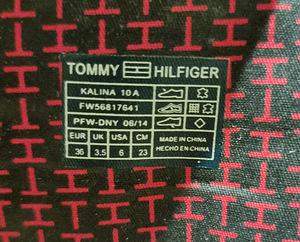 Кожаные сапоги Tommy Hilfiger, размер: 36 (9 фото из 9)