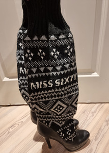 Stiilsed "MissSixty" Kootud kõrge säärega nahksaapad! S:37 (3 foto / 10)