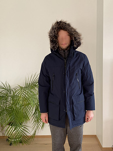Michael Kors (MK) meeste parka, sinine, suurus S, kandmata (1 foto / 5)