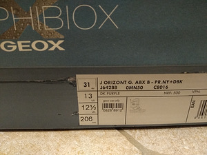 Детские зимние сапоги Geox размер 31 (стелька 20,5 см) (4 фото из 4)