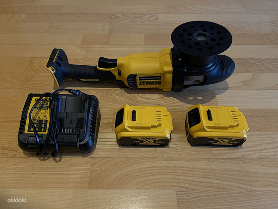UUS Akupoleerija DeWALT DCM848N + 2x 5AH Akut + Akulaadija