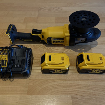 UUS Akupoleerija DeWALT DCM848N + 2x 5AH Akut + Akulaadija