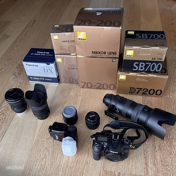 Nikon Nikkor fototehnika komplekt